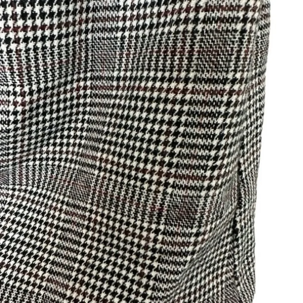 ‼️SOLD‼️HOUSE OF HARLOW NWT Gray Strapless Wool Blend Houndstooth Mini Dress - Picture 5 of 16